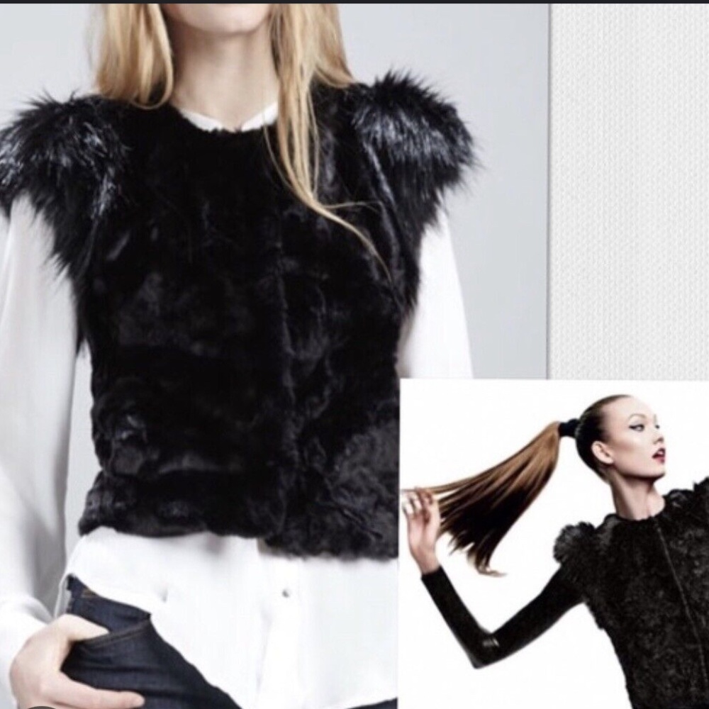 Skaist Taylor x Target Faux Fur vest